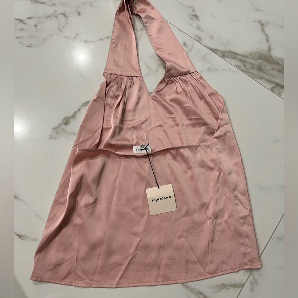 NWT REVOLVE PINK HALTER TOP SIZE MEDIUM - Picture 6 of 6